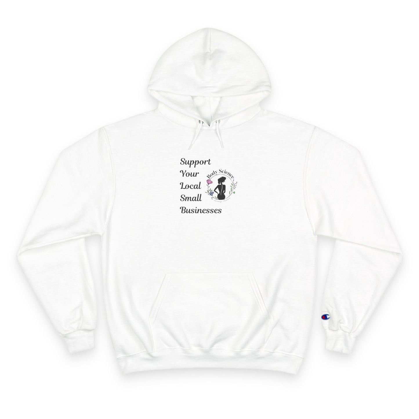 Support Local Small Businesses Hoodie | Champion Quality | Ideal for Entrepreneurs and Advocates