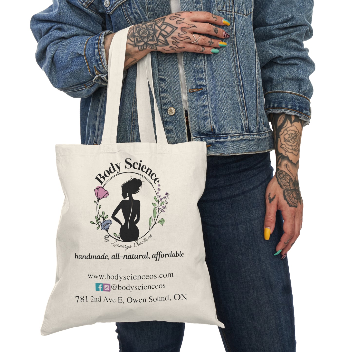 Body Science Tote Bag - Eco-Friendly Carryall for Community Advocacy