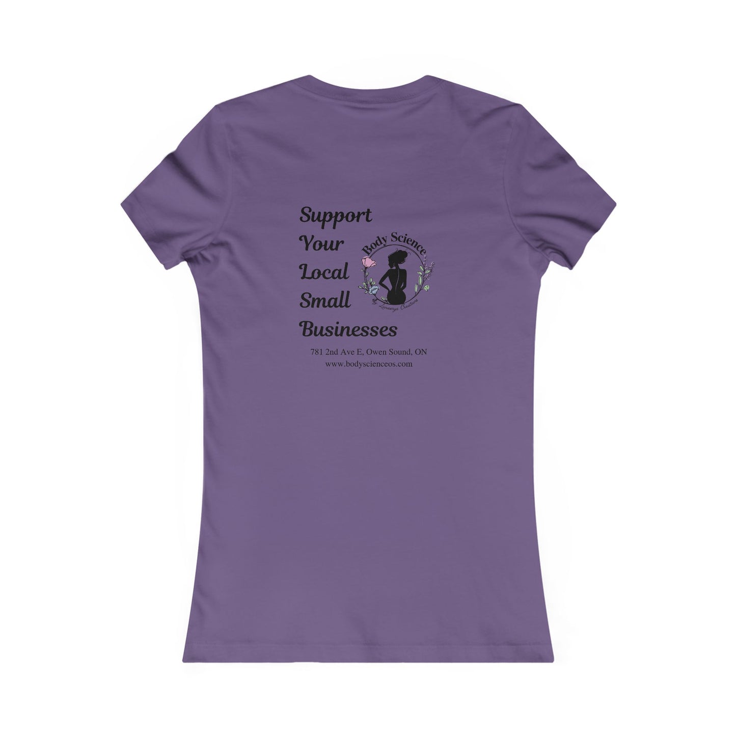 Support Your Local Small Businesses Tee - Women's Favorite T-Shirt for Entrepreneurs & Community Supporters