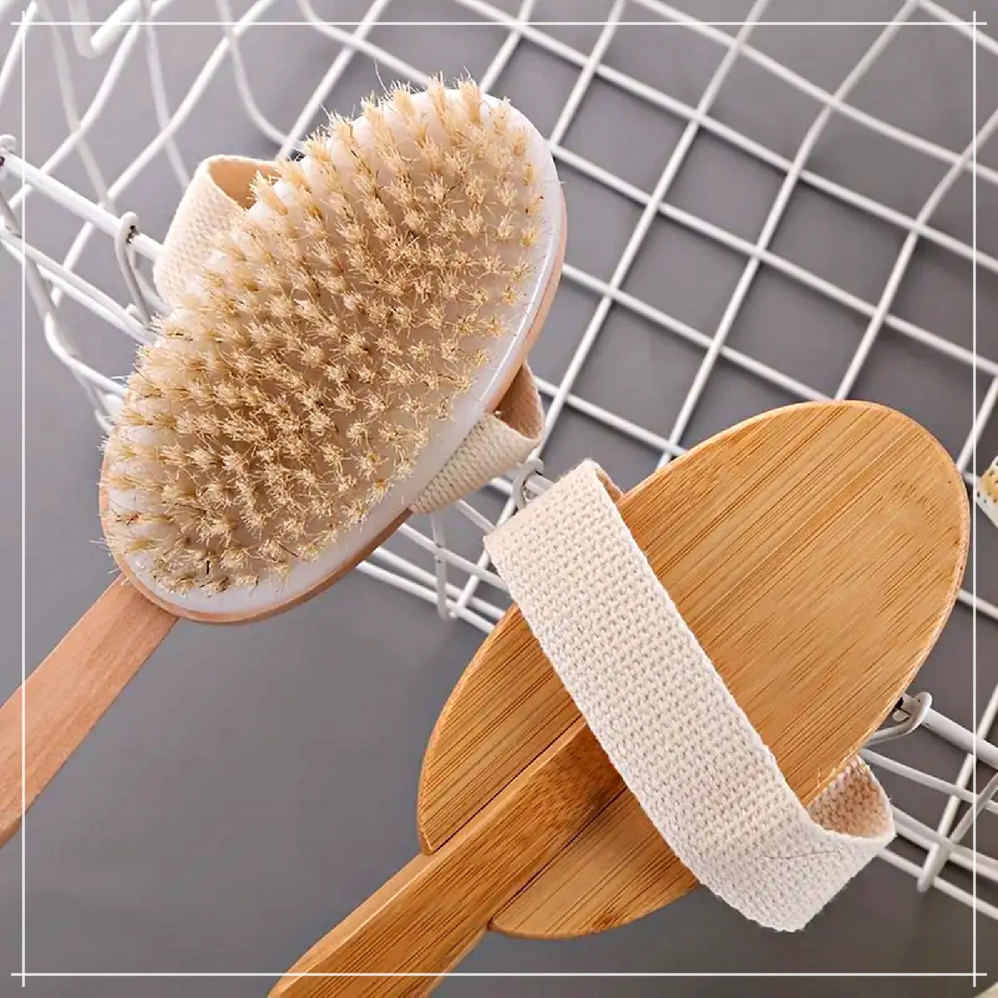 Wooded Back Scrubber