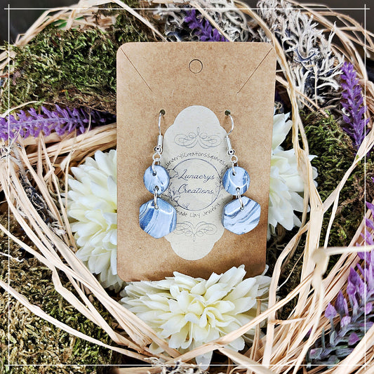 Marbled Onyx Earrings