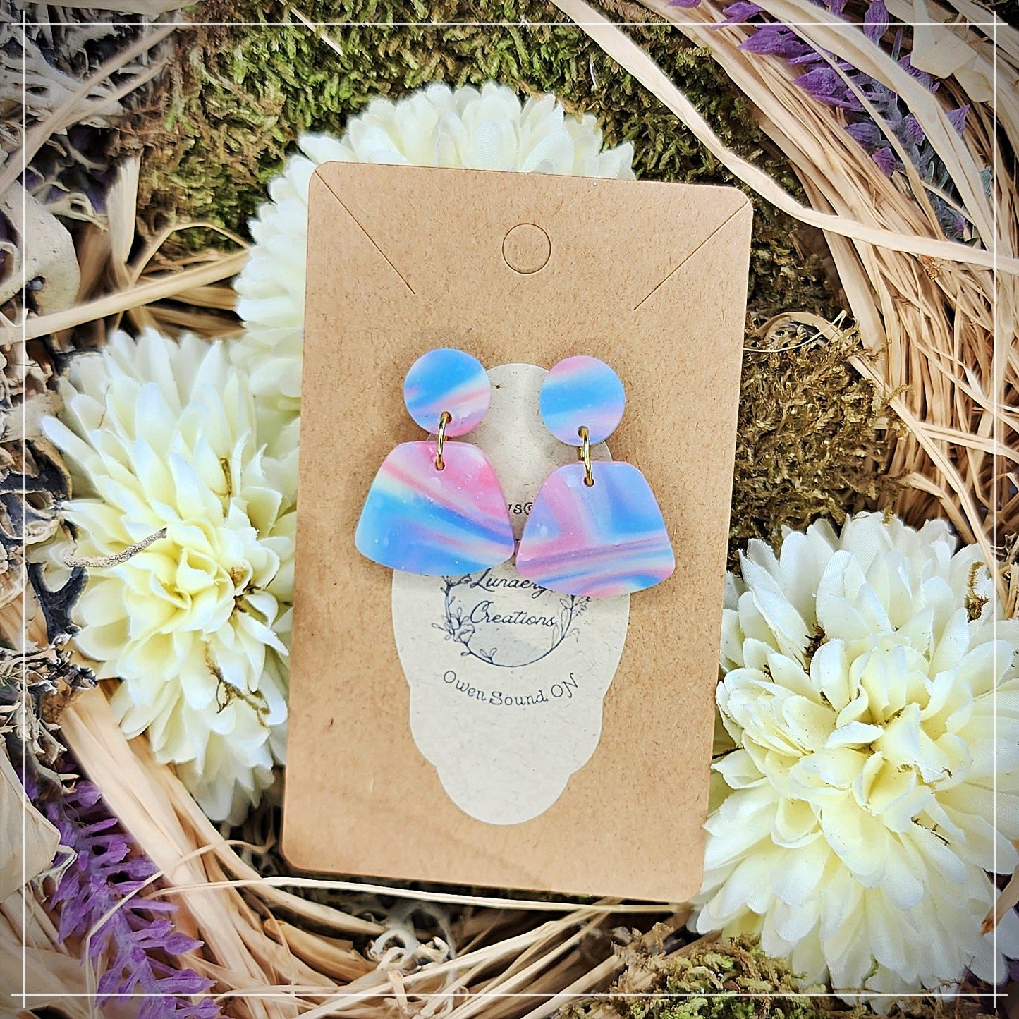 Sugar Swirl Earrings - Studs and Dangles