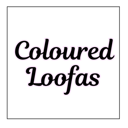Coloured Loofa