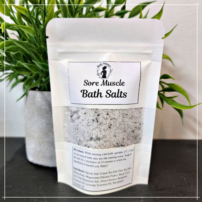 Sore Muscle Bath Salts